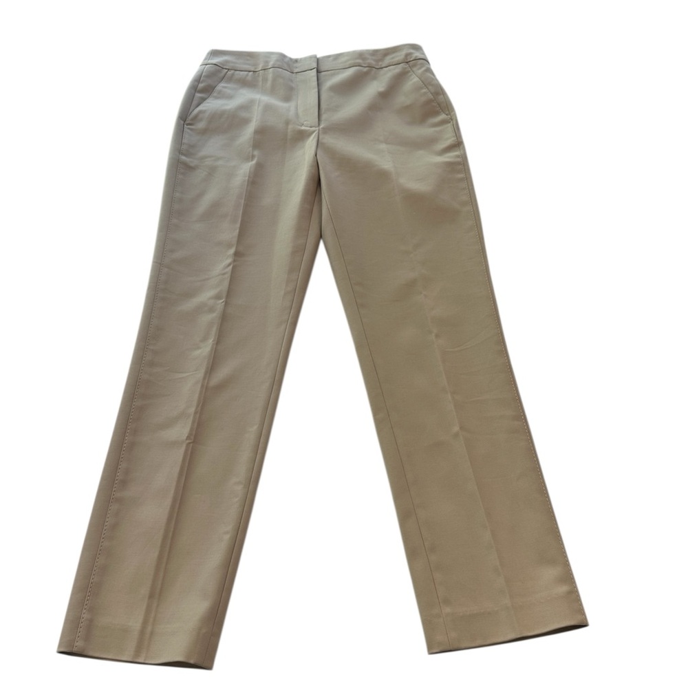 Dorothee Schumacher Trousers Pants Classic Straight-Leg Tan Women’s Size 2